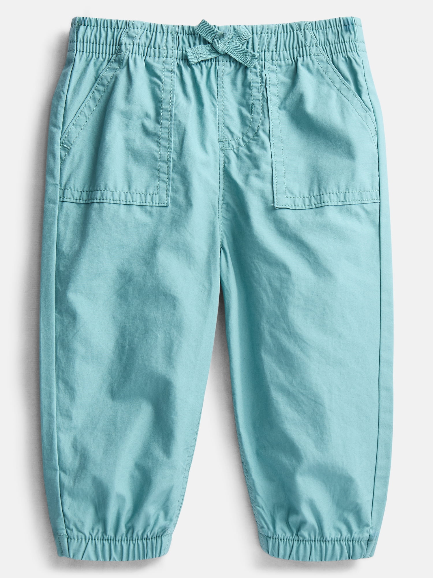Wonder Nation Baby Girl Woven Joggers, Sizes 0-24 Months