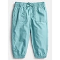 thumbnail image 1 of Wonder Nation Baby Girl Woven Joggers, Sizes 0-24 Months, 1 of 3