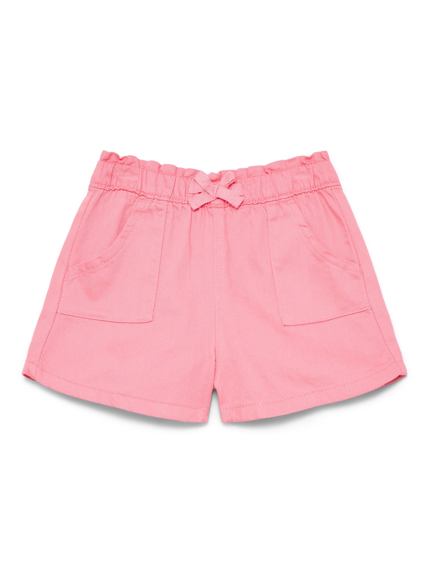 Wonder Nation Baby Girl Woven Shorts, Sizes 0-24 Months