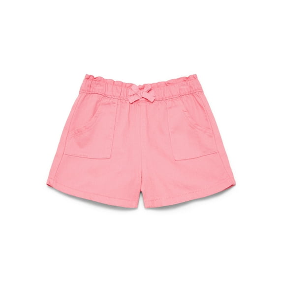 Wonder Nation Baby Girl Woven Shorts, Sizes 0-24 Months
