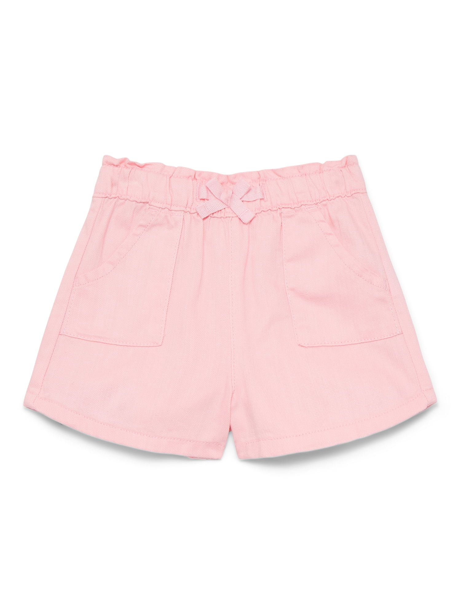 Wonder Nation Baby Girl Woven Shorts, Sizes 0-24 Months