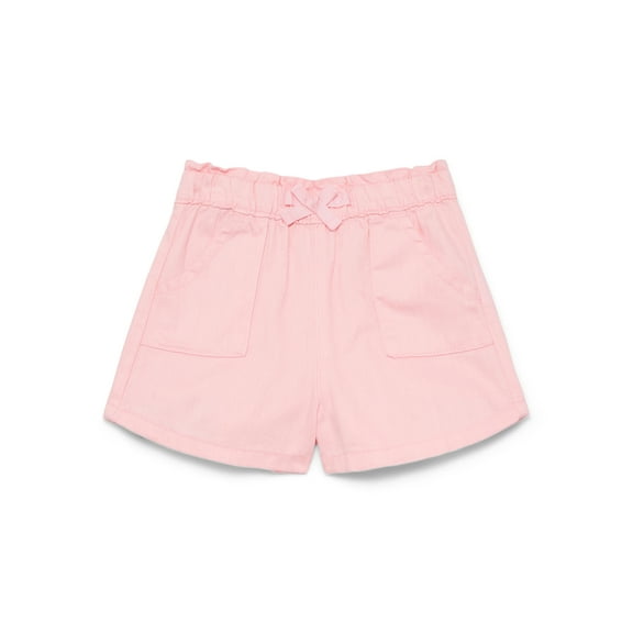 Wonder Nation Baby Girl Woven Shorts, Sizes 0-24 Months
