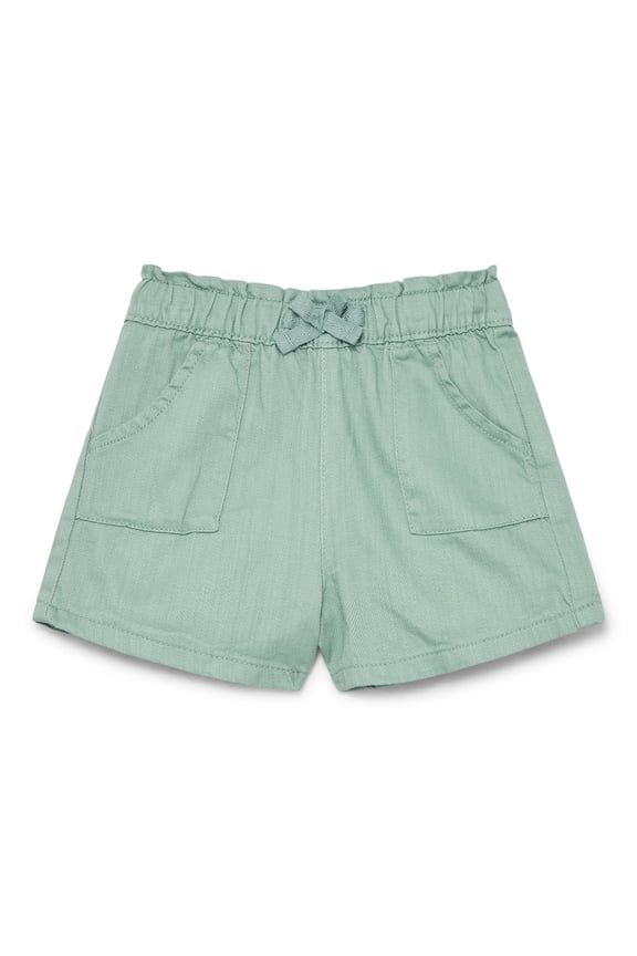 Baby Girl Woven Shorts, Sizes 0-24 Months