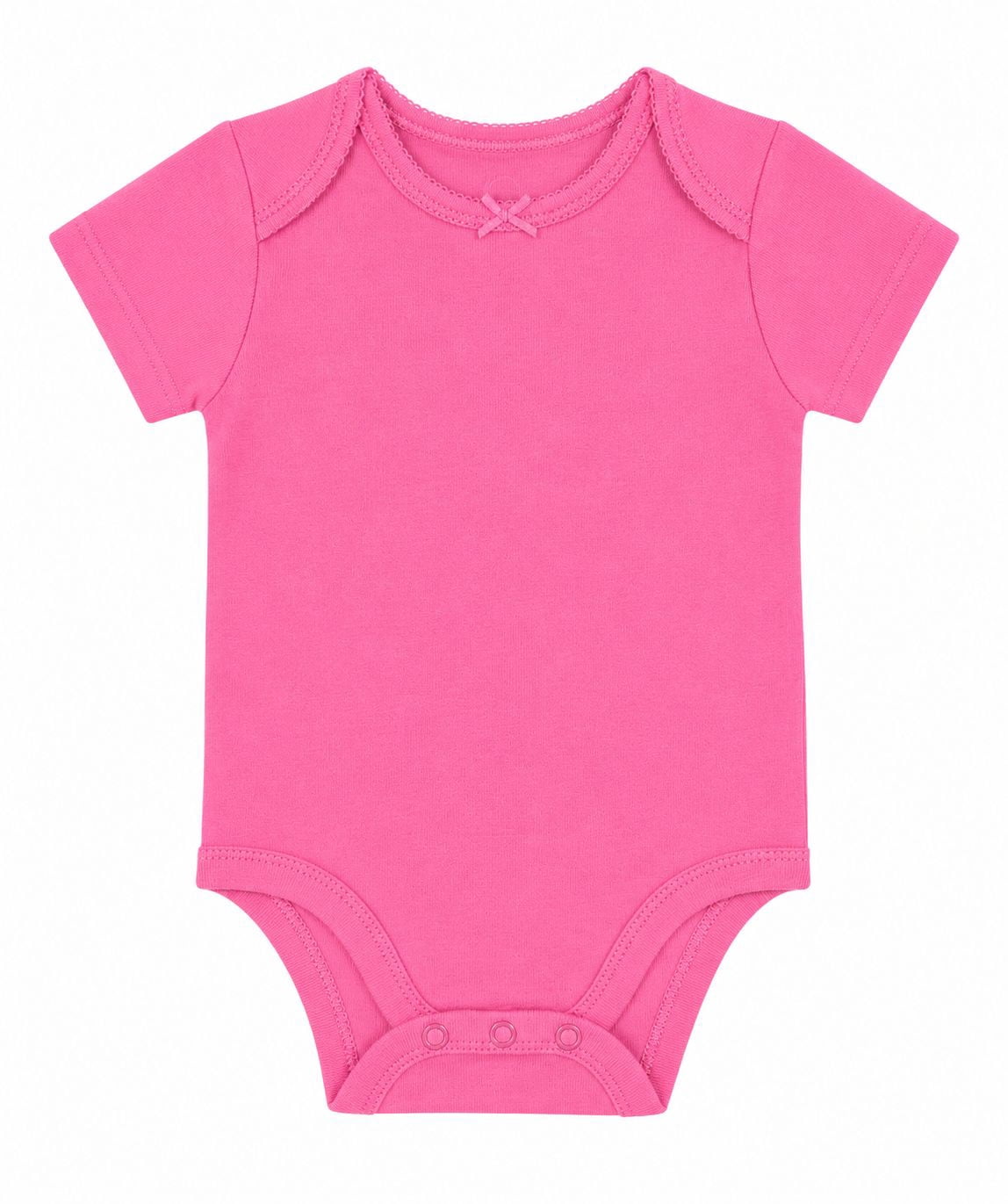 Wonder Nation Baby Girls Bodysuit with Short Sleeves, Sizes 0-24 Months