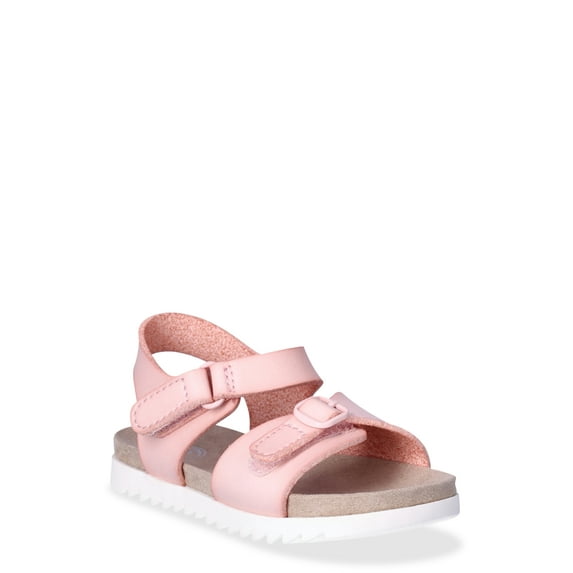 Wonder Nation Baby Girls Buckle Sandals
