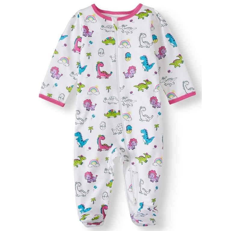 Wonder Nation Baby Girls Dino Sleep N Play Walmart