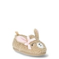 thumbnail image 1 of Wonder Nation Baby Girls Farm Animal Slippers, Sizes 2M-6M, 1 of 6