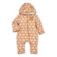 thumbnail image 1 of Wonder Nation Baby Hooded Print Pram, Sizes 0M-24M, 1 of 3