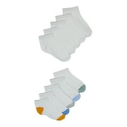Wonder Nation Baby Low Cut Socks, 10 Pack, 0M- 5T