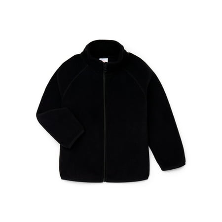 Wonder Nation Baby and Toddler Microfleece Jacket, Size 12M-5T