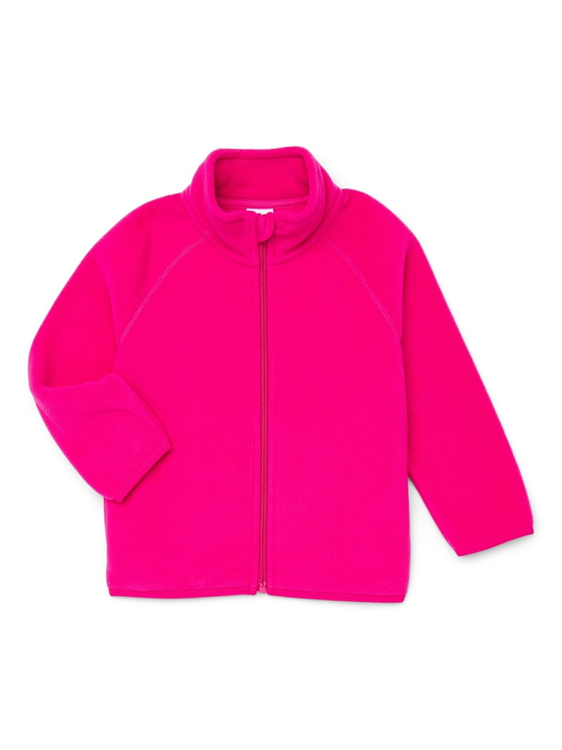 Wonder Nation Baby and Toddler Microfleece Jacket, Size 12M-5T