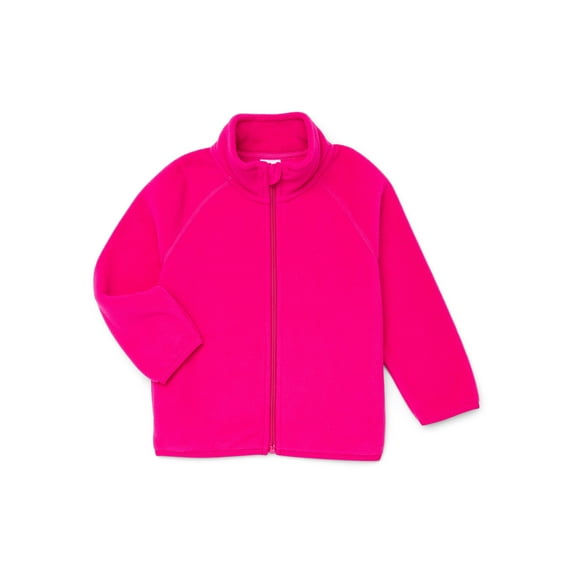 Wonder Nation Baby and Toddler Microfleece Jacket, Size 12M-5T
