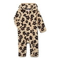 thumbnail image 1 of Wonder Nation Baby Microfleece Pram with Hood, Sizes 0/3M-12M, 1 of 3