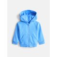 thumbnail image 1 of Wonder Nation Baby & Toddler Boy Fleece Zip Up Hoodie, Sizes 0-6T, 1 of 3