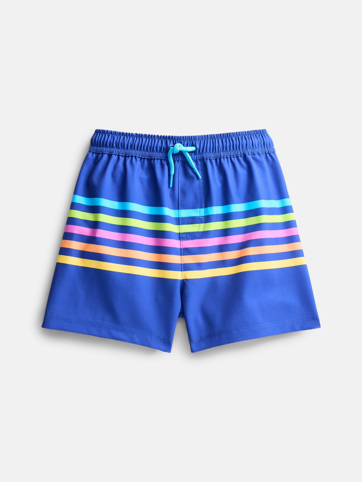 Wonder Nation Baby and Toddler Boys Printed Swim Trunks, Sizes 12M-5T