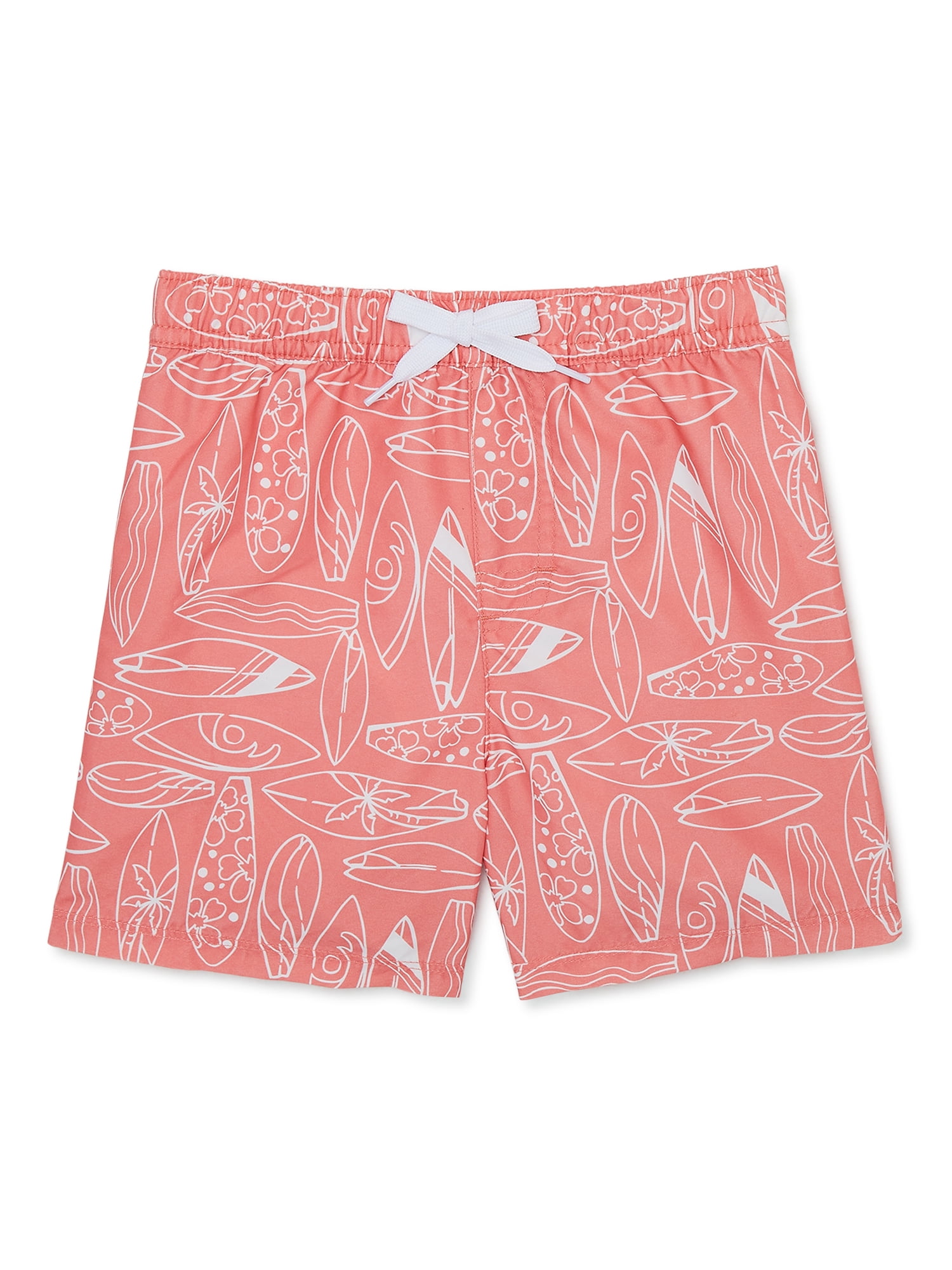 Wonder Nation Baby & Toddler Boy Swim Trunks, Sizes 12M5T