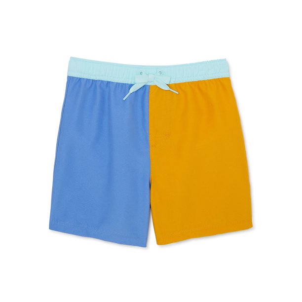 Wonder Nation Baby & Toddler Boy Swim Trunks, Sizes 12M5T