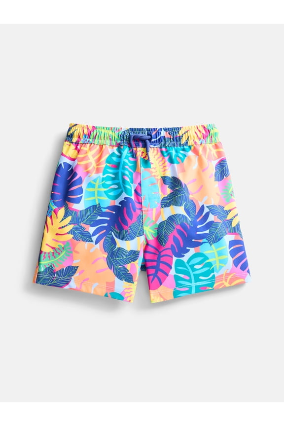 Baby and Toddler Boys Printed Swim Trunks, Sizes 12M-5T