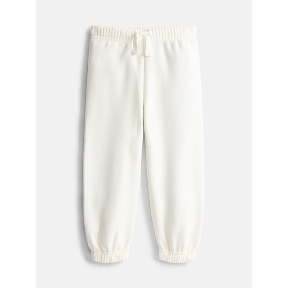 Wonder Nation Baby & Toddler Fleece Jogger Pants, Sizes 6M-5T