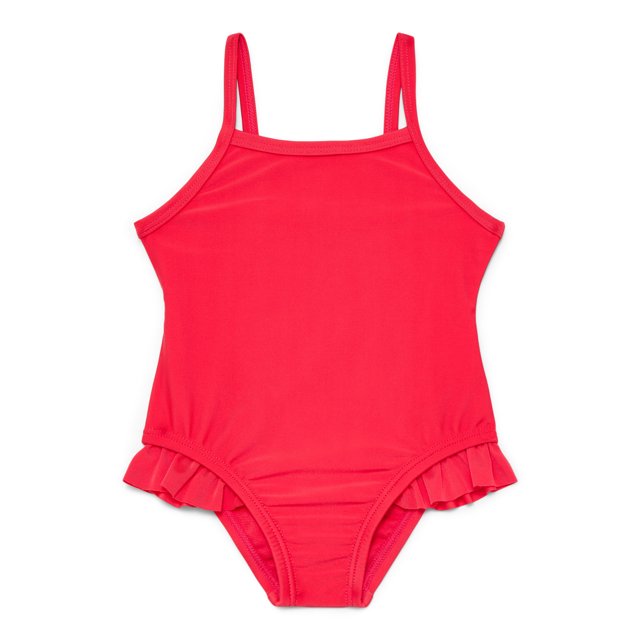 Wonder Nation Baby and Toddler Girl One- Piece Swimsuit, Sizes 12M-5T