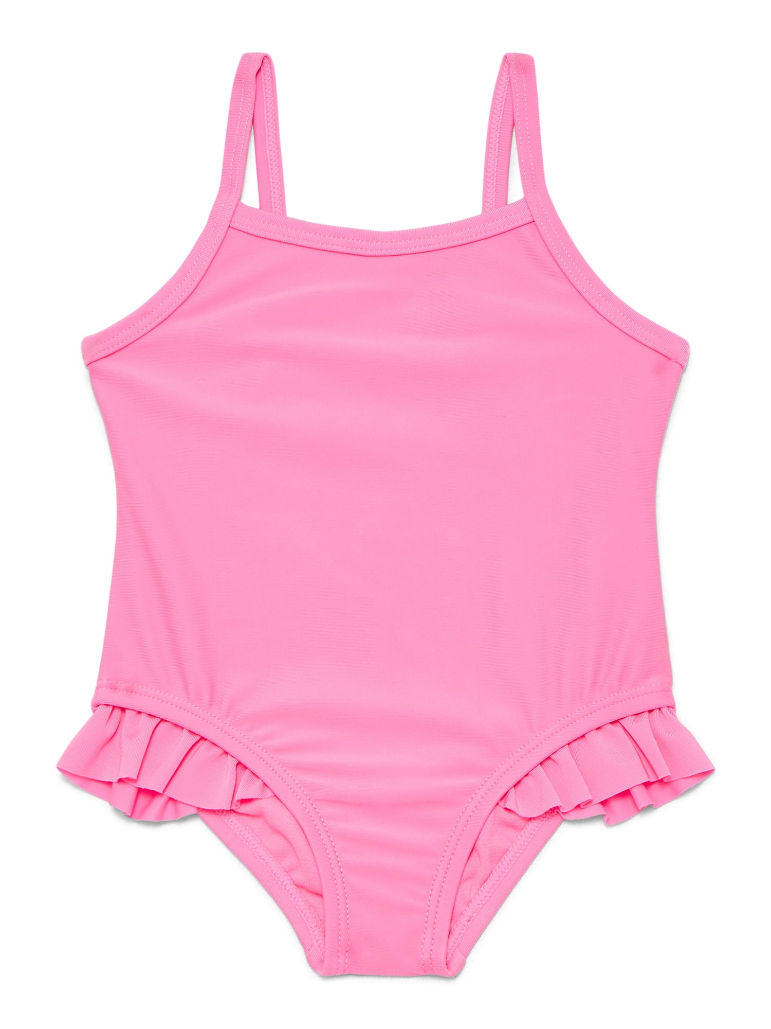 Wonder Nation Baby and Toddler Girl One- Piece Swimsuit, Sizes 12M-5T