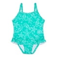 thumbnail image 1 of Wonder Nation Toddler Girl One- Piece Swimsuit, Sizes 12M-5T, 1 of 3