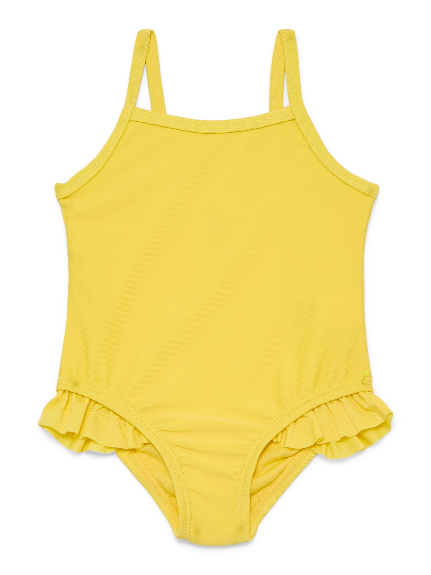 Wonder Nation Baby and Toddler Girl One- Piece Swimsuit, Sizes 12M-5T