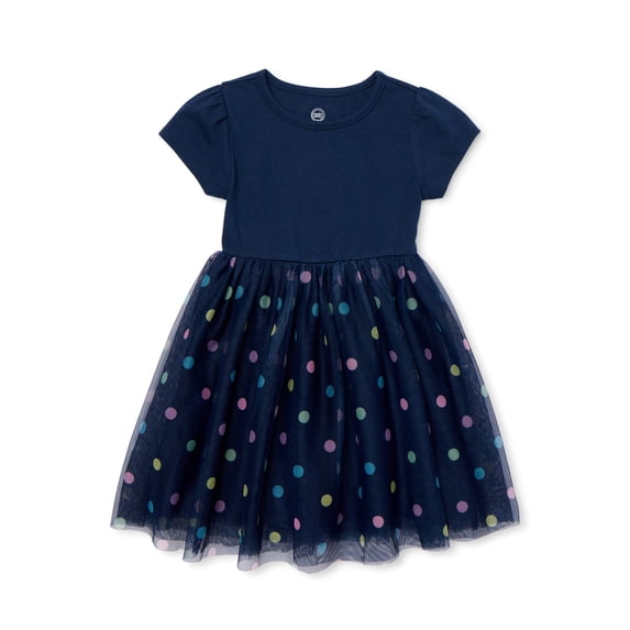 Wonder Nation Baby & Toddler Girl's Print Tutu Dress