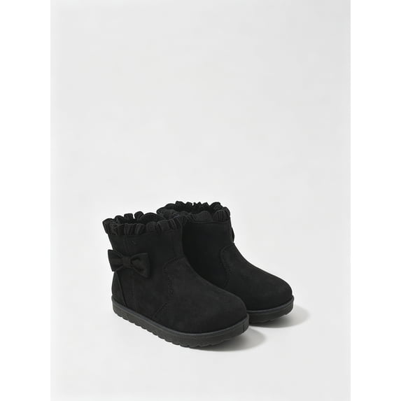 Wonder Nation Baby and Toddler Girls Faux Fur Boots
