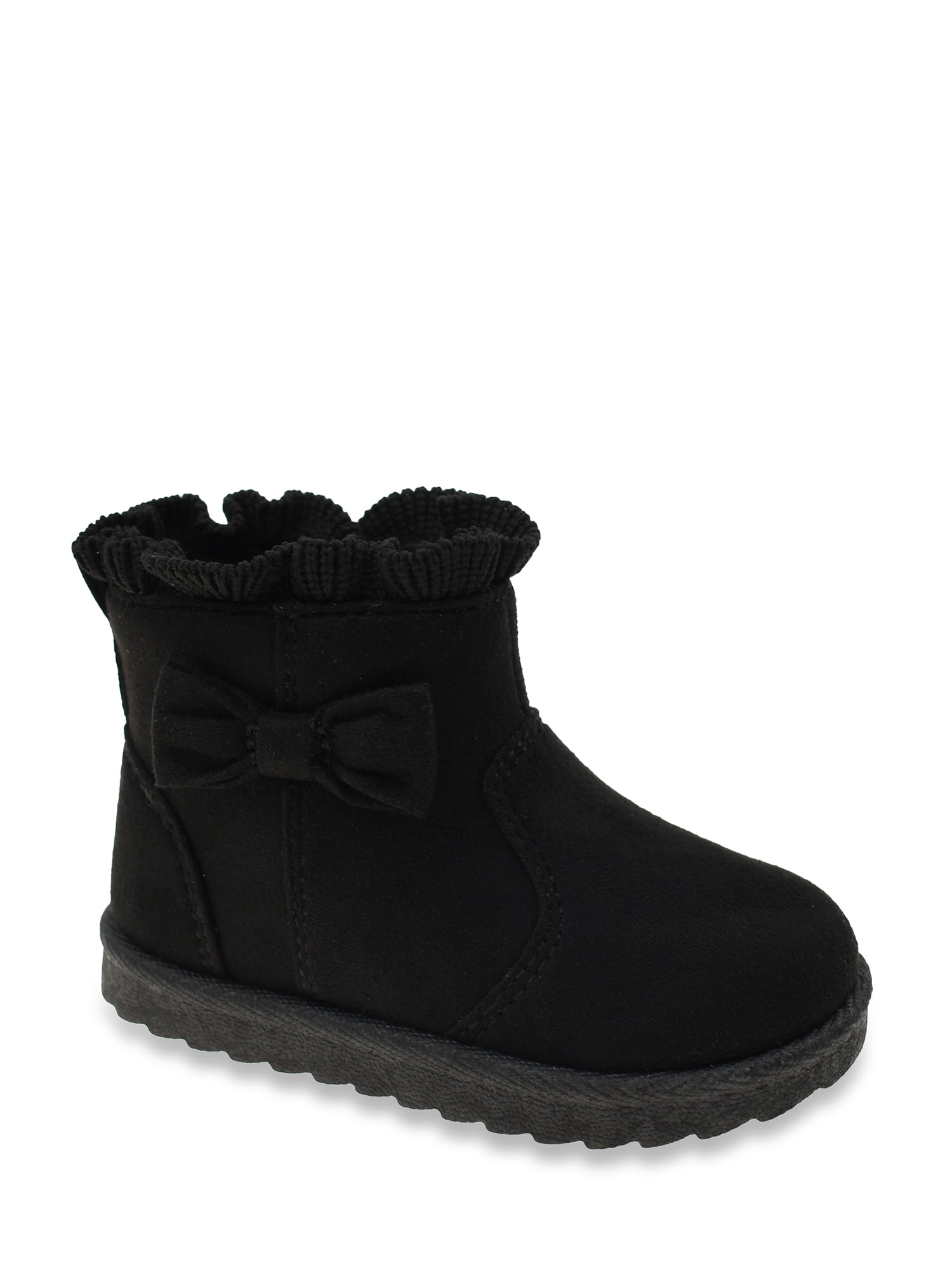 Wonder Nation Baby and Toddler Girls Faux Fur Boots