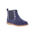 thumbnail image 1 of Wonder Nation Baby and Toddler Girls Chelsea Boots with Floral Embroidery, 1 of 5