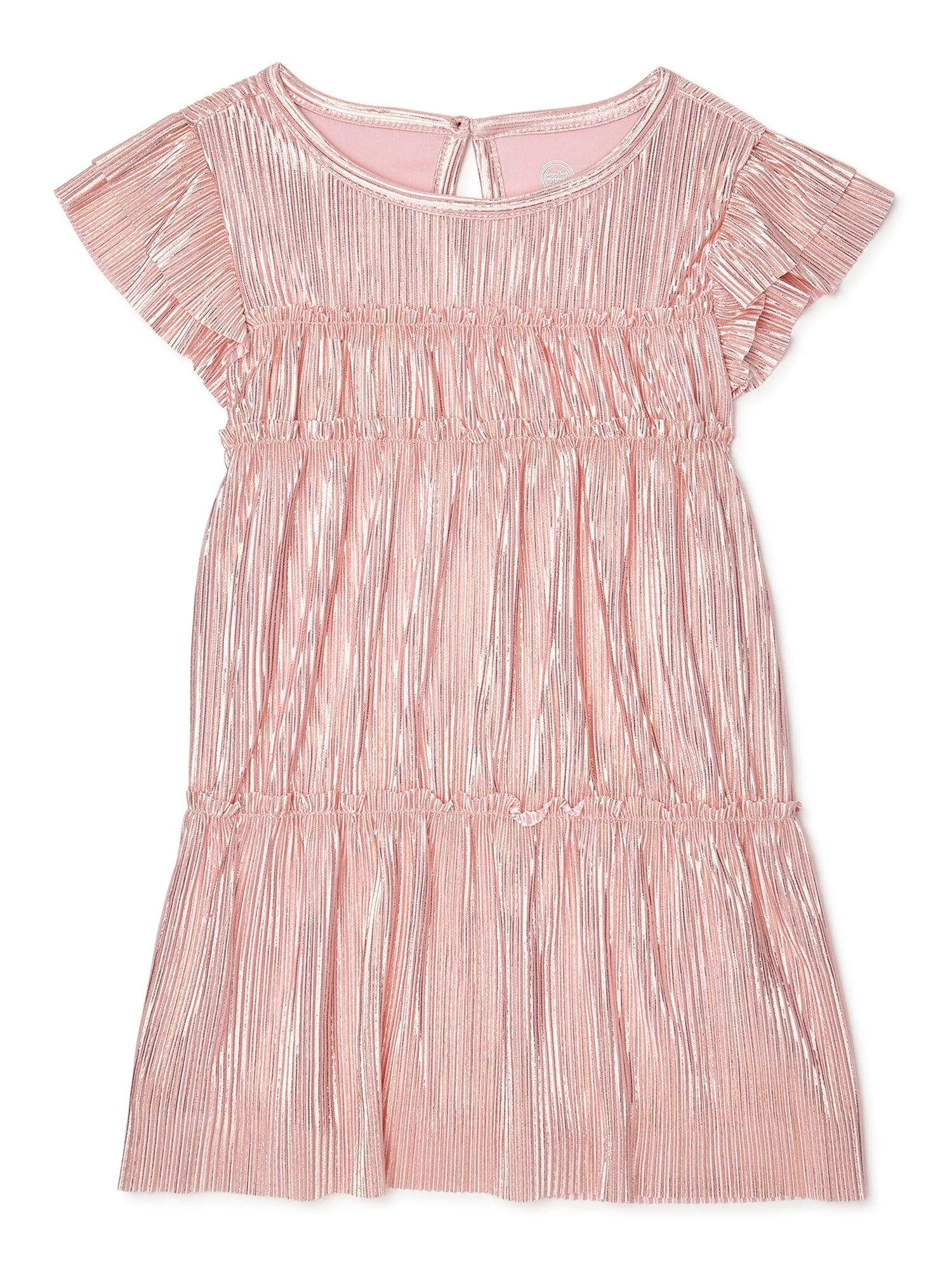 Baby girls metallic dresses 2025