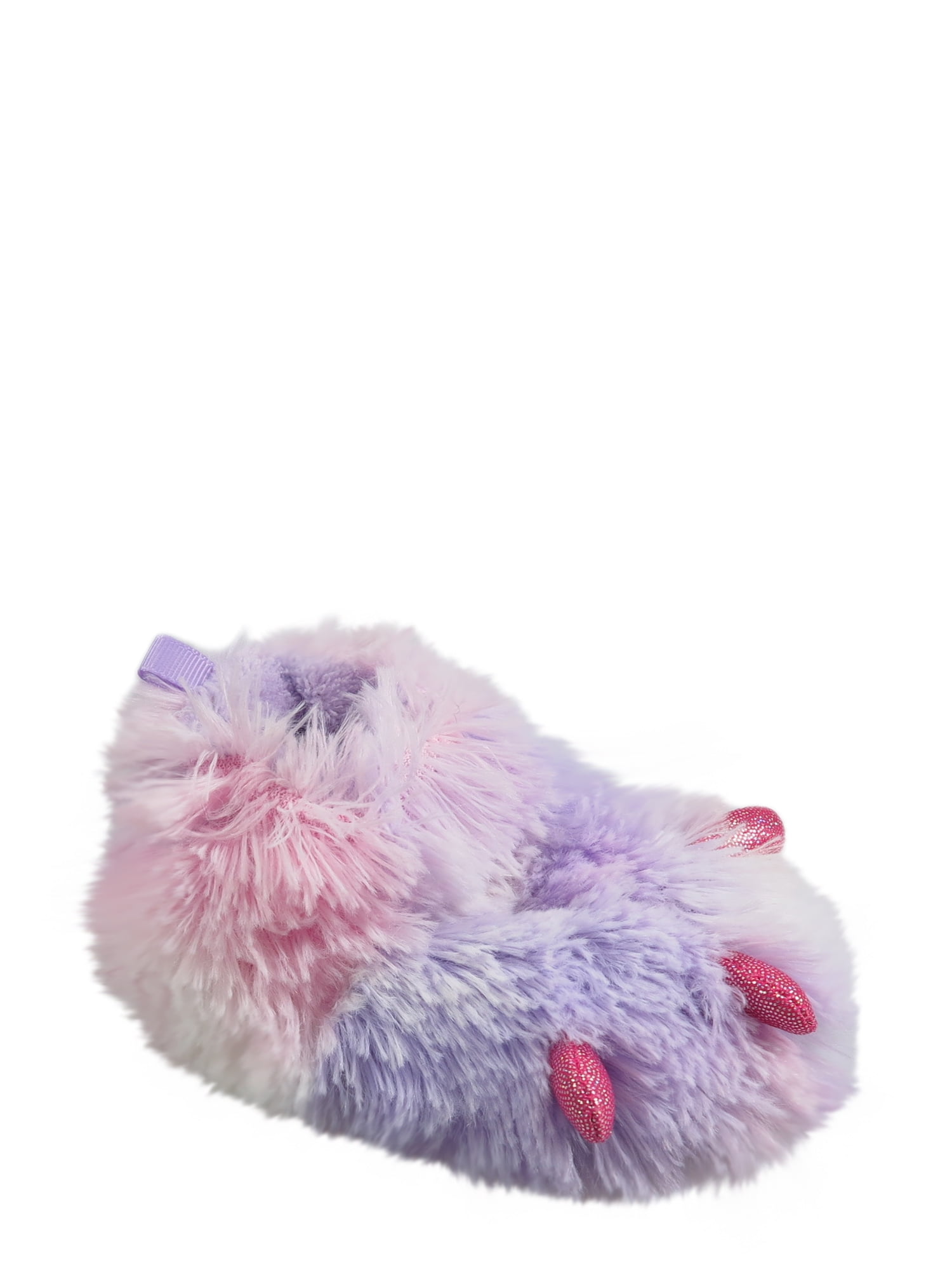 Wonder Nation Baby & Toddler Girls Monster Claw Boot Slippers