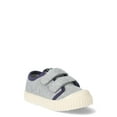thumbnail image 1 of Wonder Nation Baby & Toddler Kids Two-Strap Bump Toe Sneakers, 1 of 5