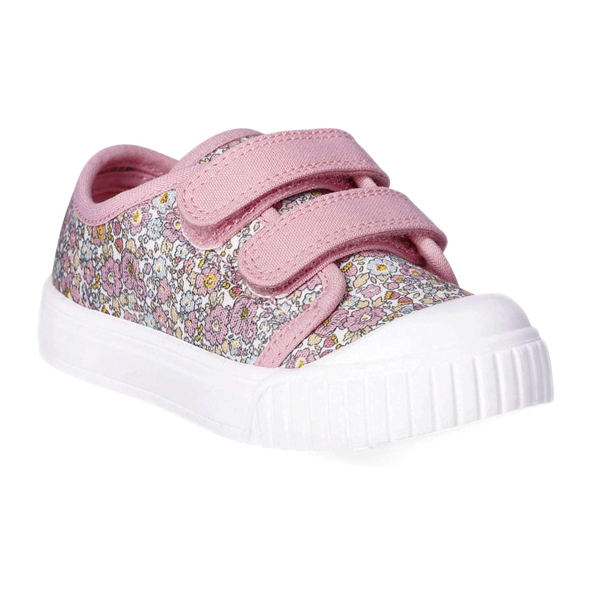 Wonder Nation Baby & Toddler Kids Two-Strap Bump Toe Sneakers