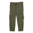thumbnail image 1 of Wonder Nation Baby and Toddler Boy Cargo Jogger Pants, Sizes 12M-5T, 1 of 4