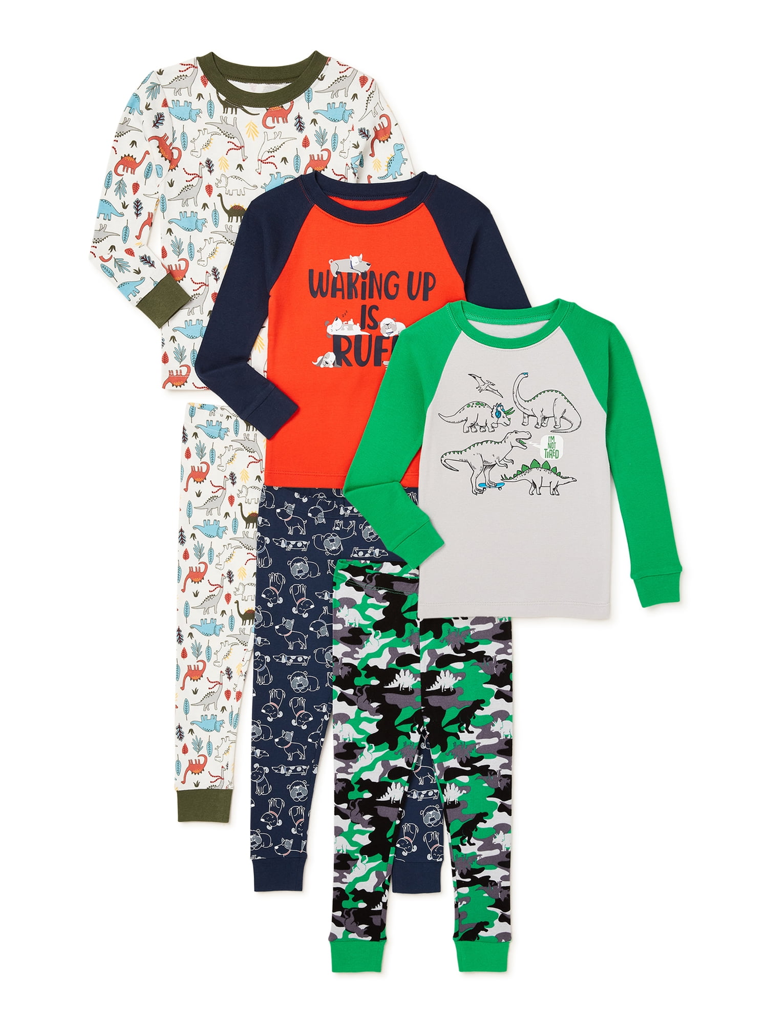 Wonder nation dinosaur pajamas sale