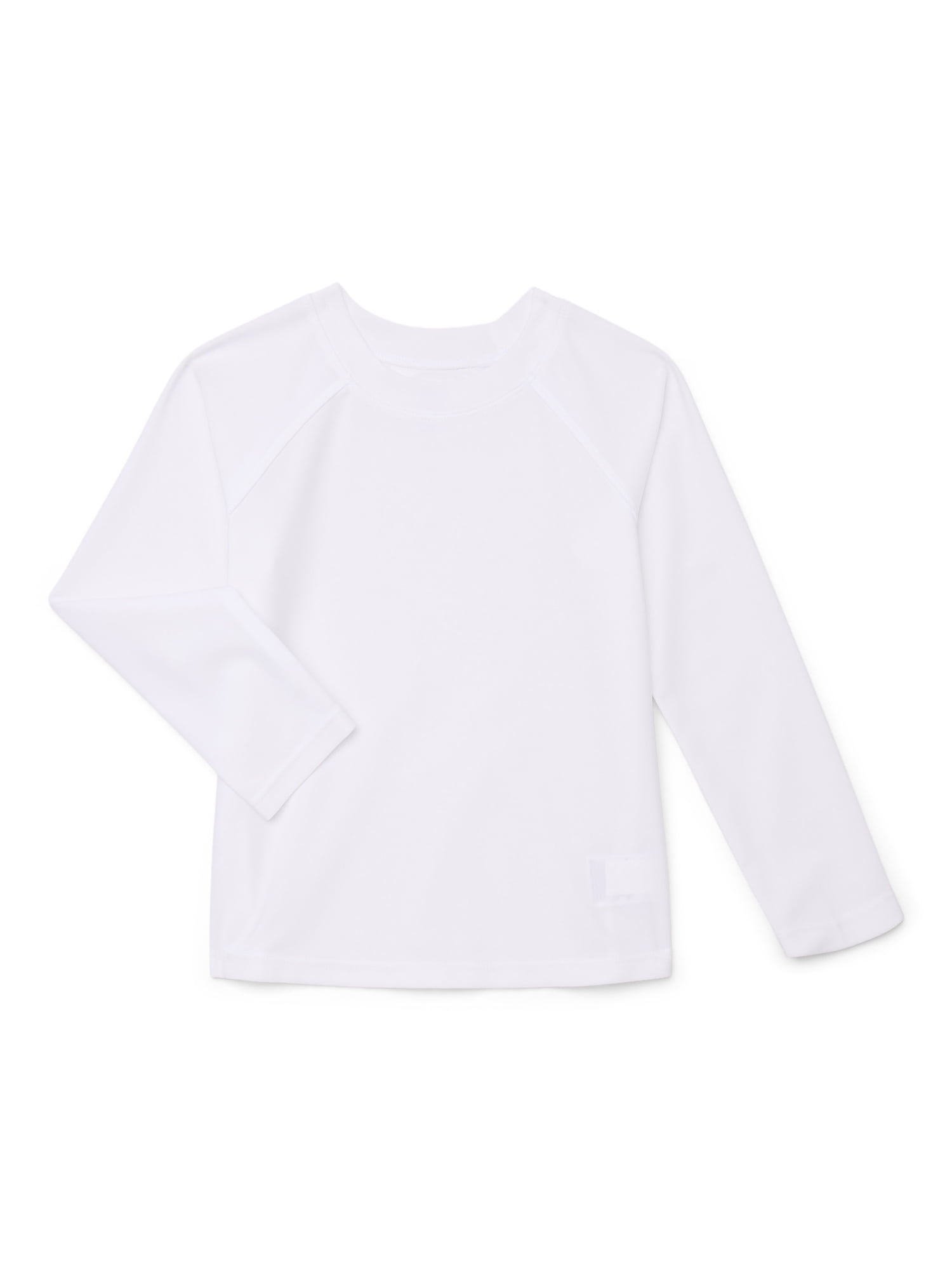 Wonder Nation Baby and Toddler Boys Swim Rash Guard with Long Sleeves, Size 12M-5T