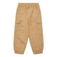 thumbnail image 1 of Wonder Nation Baby and Toddler Boys Cotton Cargo Jogger Pants, Sizes 12M-5T, 1 of 1