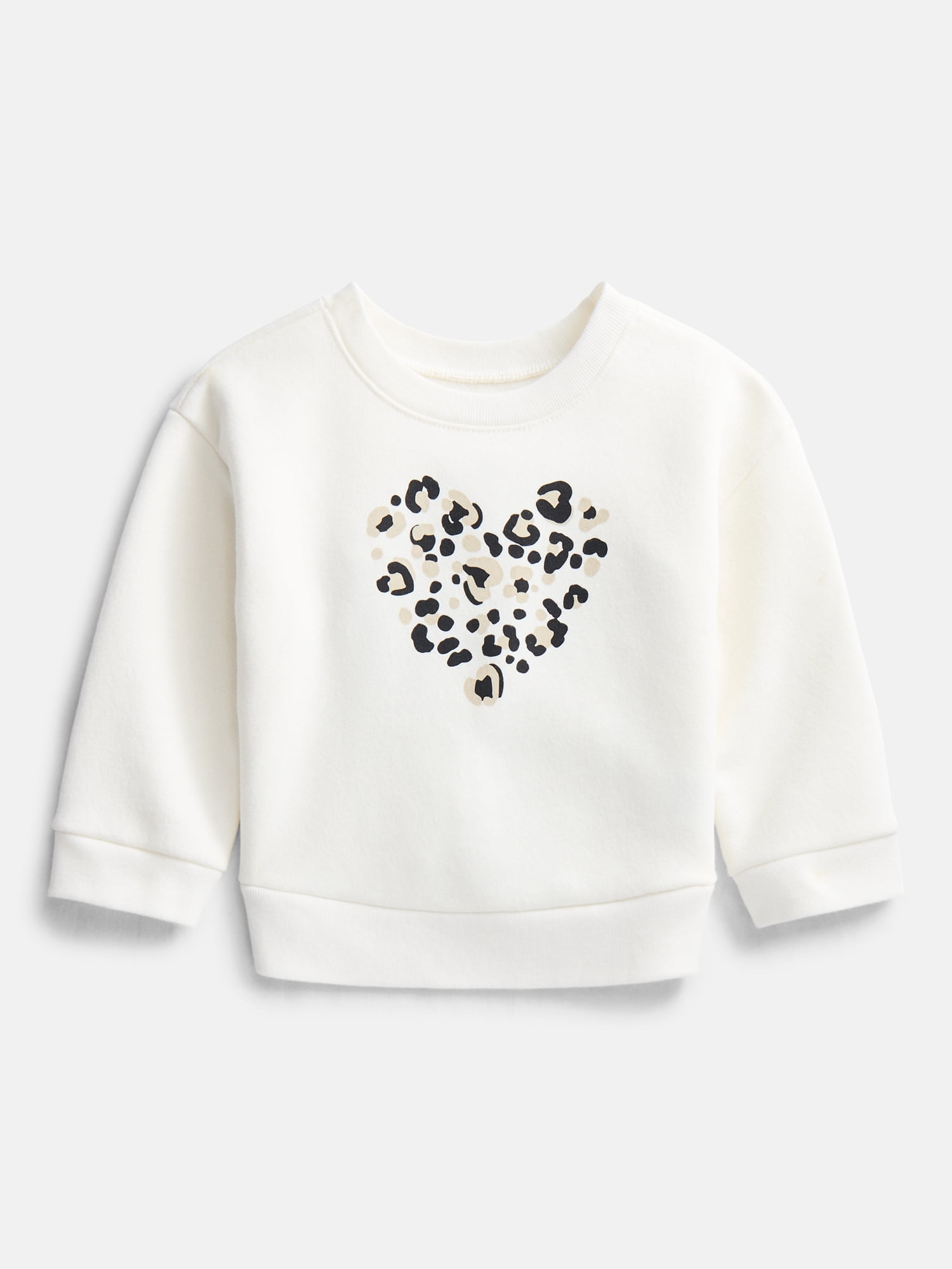 Wonder Nation Baby & Toddler Fleece Crewneck Sweatshirt, Sizes 6M-5T
