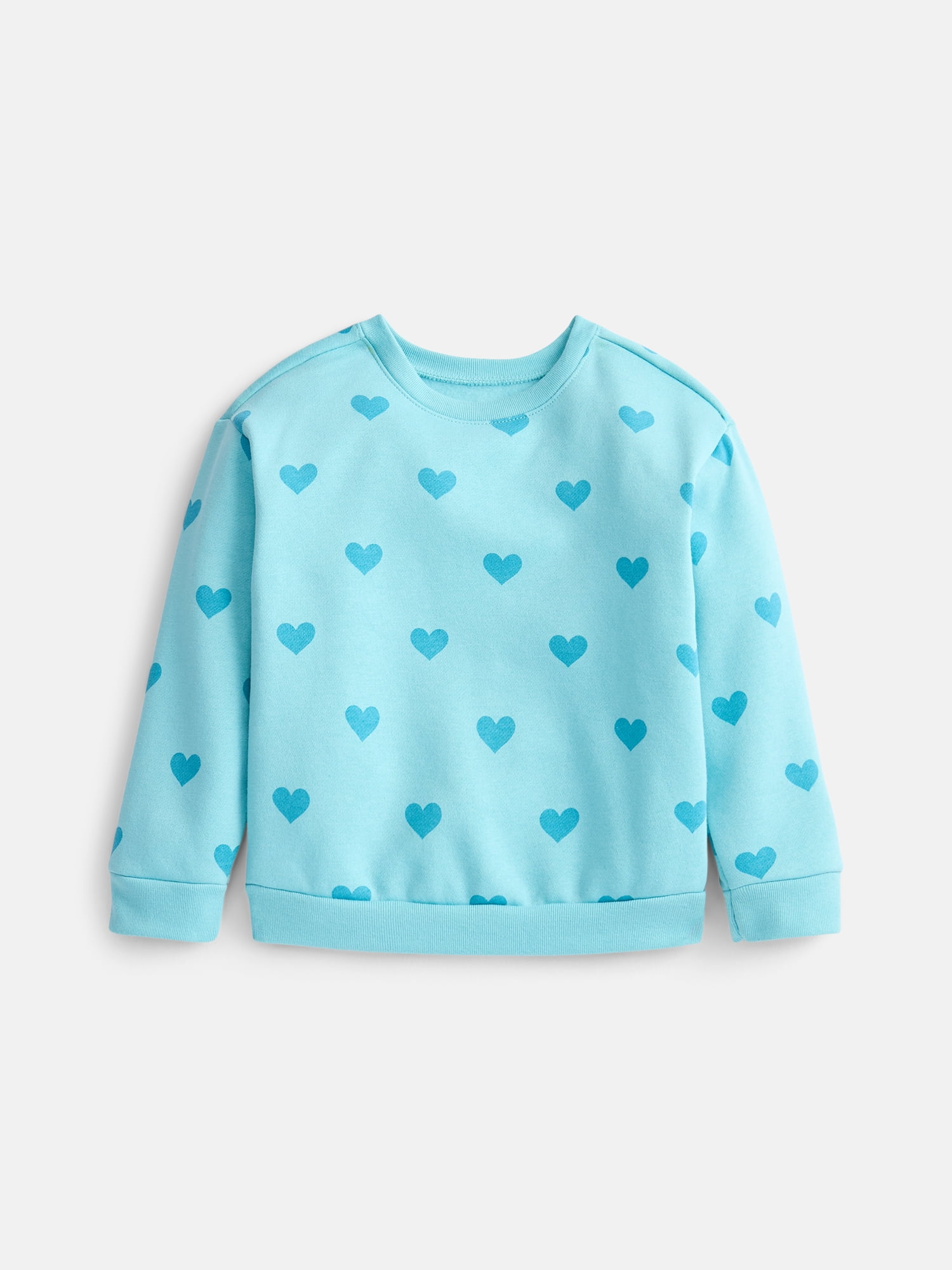 Wonder Nation Baby & Toddler Fleece Crewneck Sweatshirt, Sizes 6M-5T