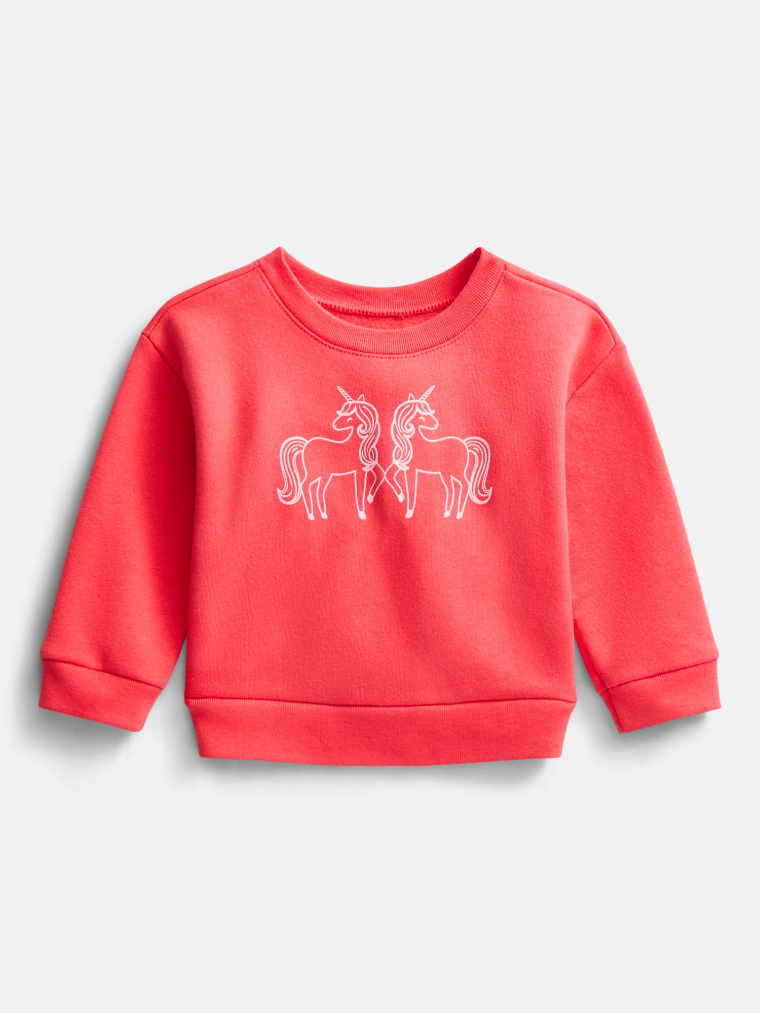 Wonder Nation Baby & Toddler Fleece Crewneck Sweatshirt, Sizes 6M-5T