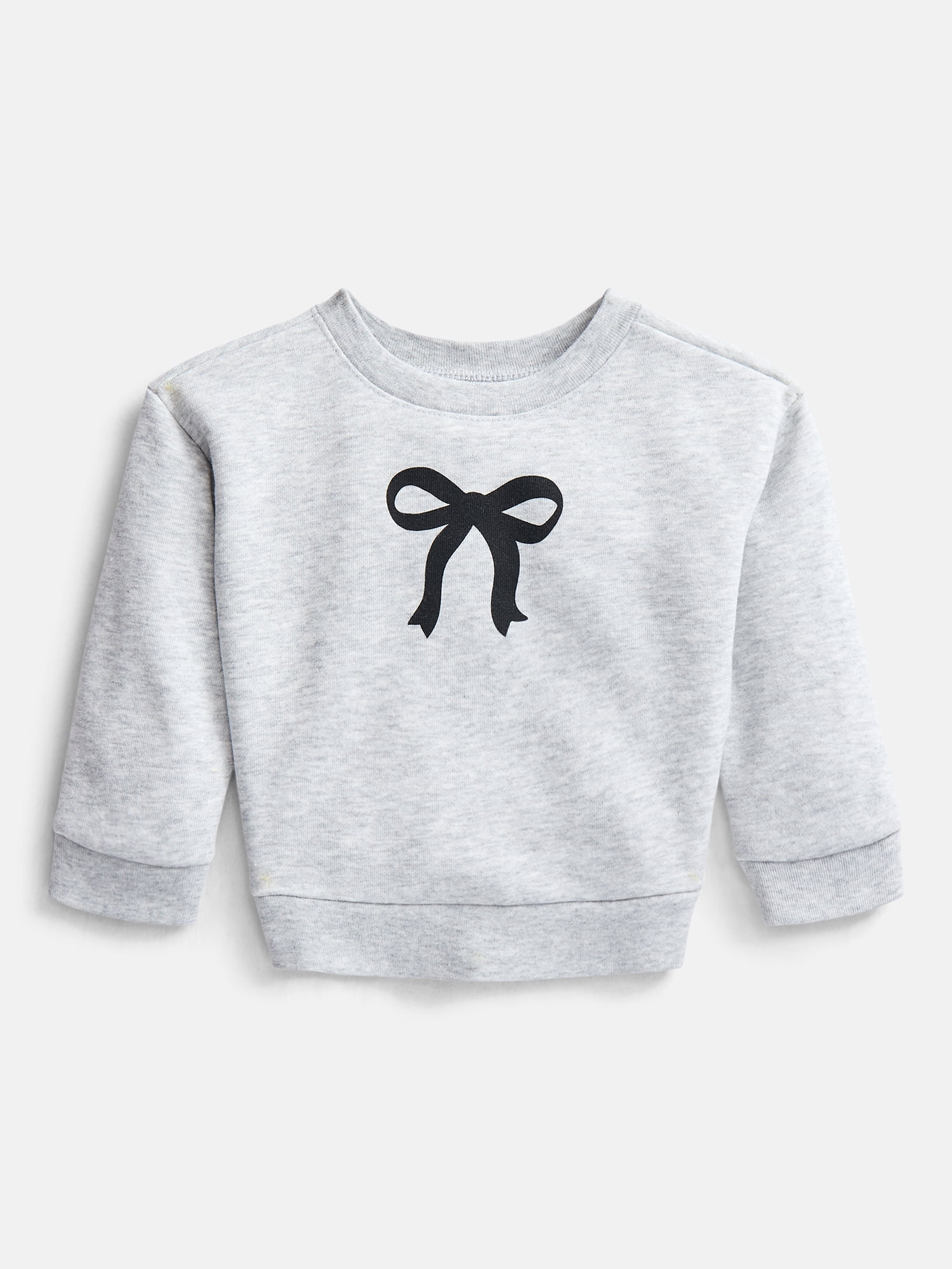 Wonder Nation Baby & Toddler Fleece Crewneck Sweatshirt, Sizes 6M-5T