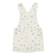 thumbnail image 1 of Wonder Nation Baby and Toddler Girl Floral Shortall, 12 Months-5T, 1 of 2
