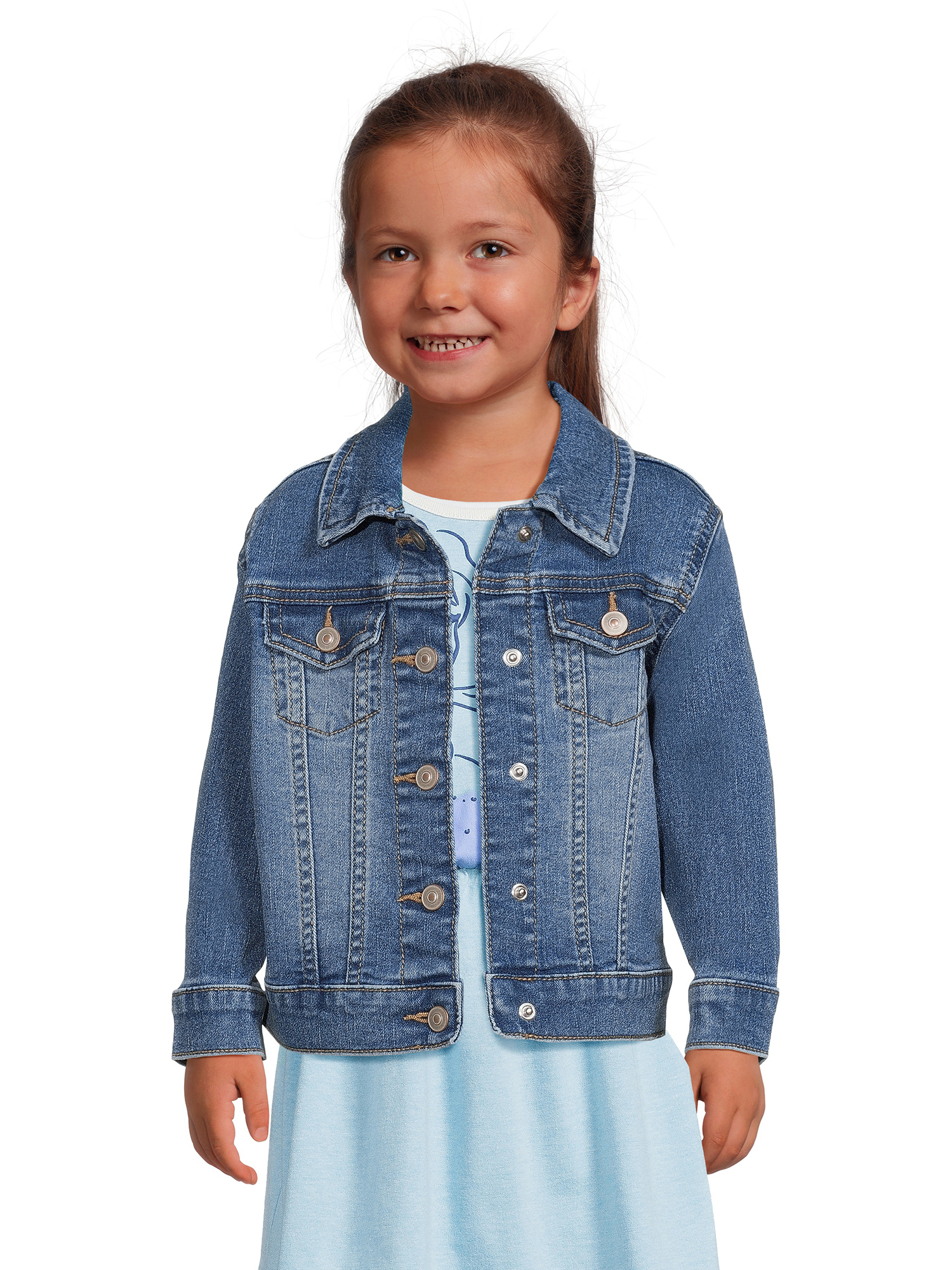 Denim jacket baby girl hot sale