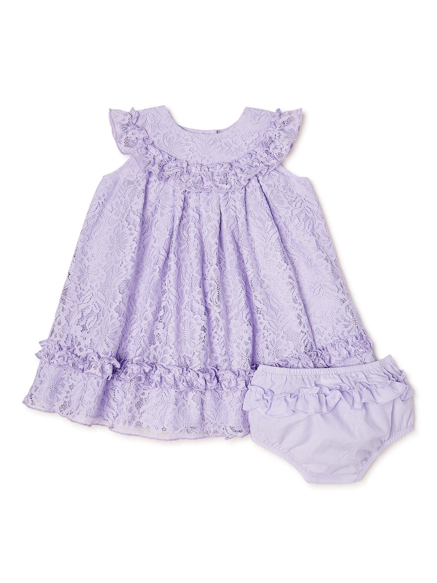 NEW NWT Childrens Place girls 10/12 beautiful blue purple lace dress