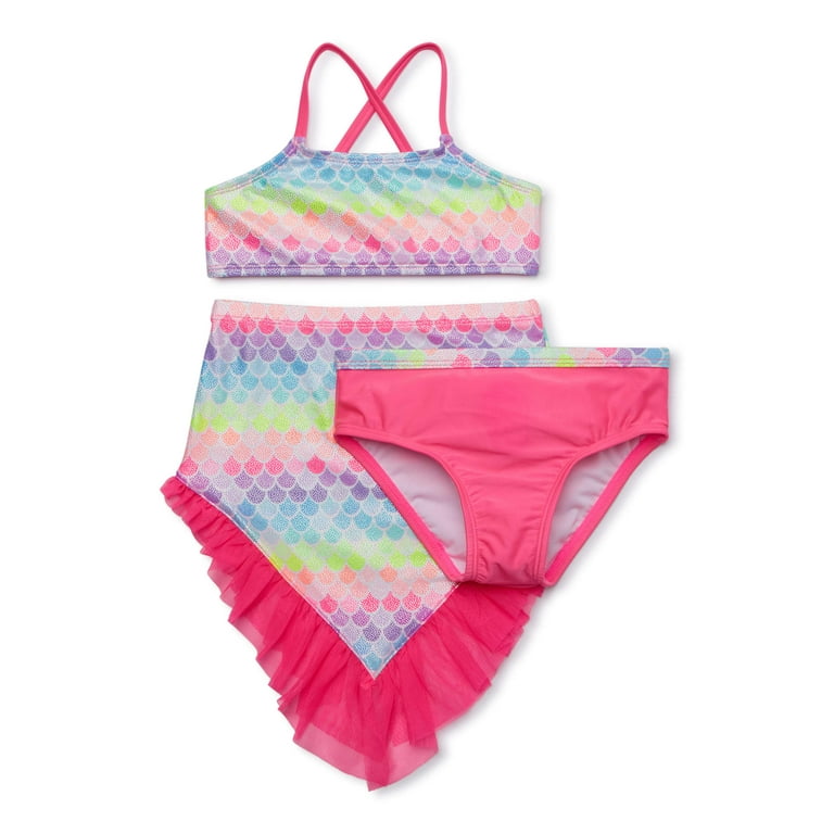Mermaid 3 piece swim hotsell set