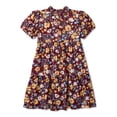 thumbnail image 1 of Wonder Nation Baby and Toddler Girls Short Sleeve Woven Dress, Sizes 12M - 5T, 1 of 3