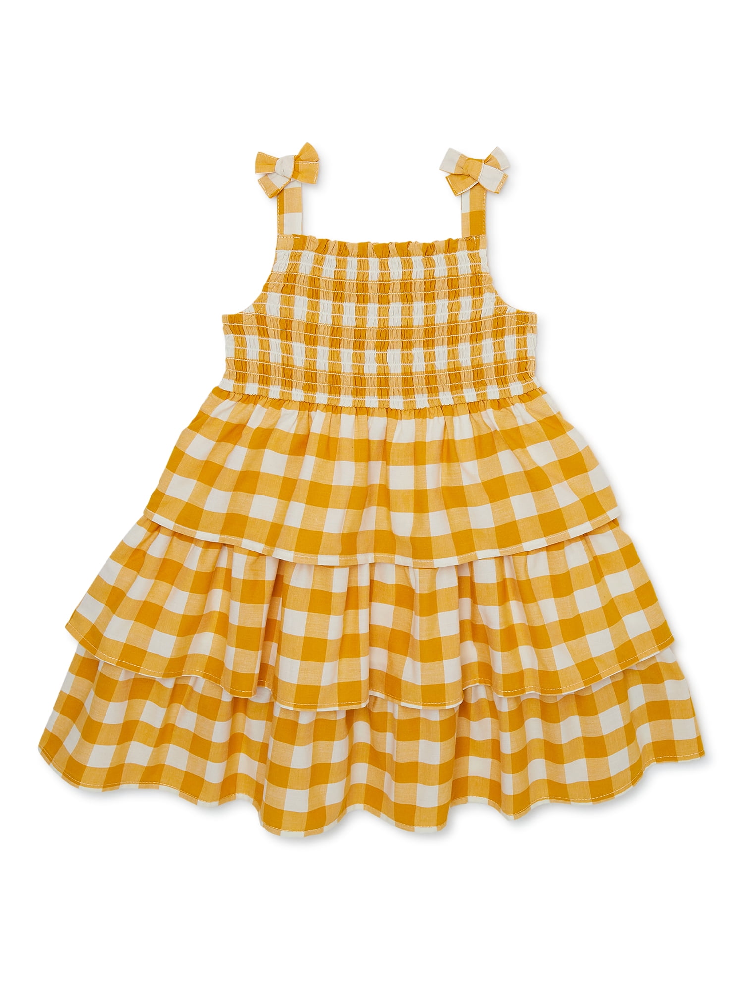 Yellow Gingham Dress Straw Bunny w/Basket – The Christmas Junkie