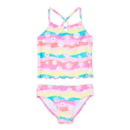 Cute Bowknot Baby Girl Kids Bathing Suit Swimwear Bikini Set Tankini Swimsuit Costume Walmart